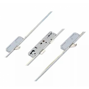 KFV Latch Deadbolt 2 Hooks Lift Lever Multipoint Door Lock top hook to spindle 375mm